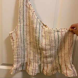 American Eagle One Shoulder Top